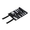 Relaxdays Backgammon Travel Game Roll Up with Accessories Playing Field
