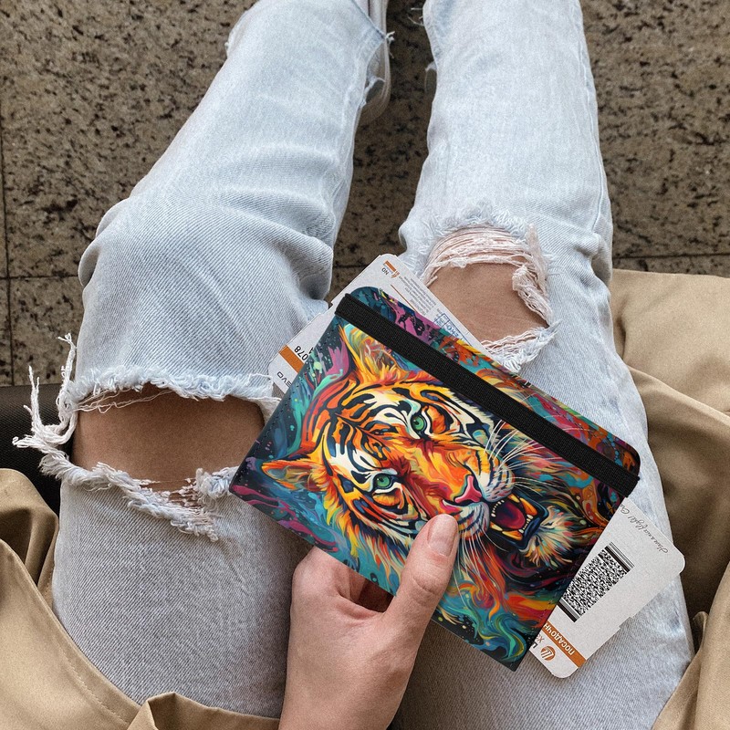GABraden Cute Passport Holder and Holder Combo Passport Cover with