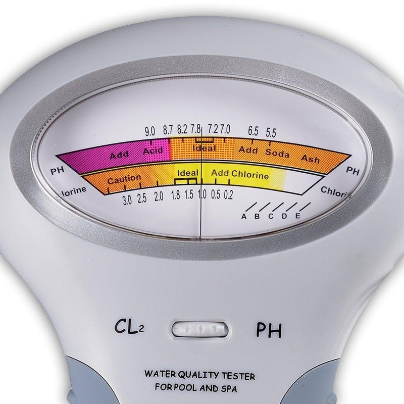 Chlorine Meter PH Meter Aquacheck Knife Meter for Pool, Spa,
