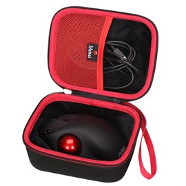 Mchoi Hard Case Suitable for Nulea M501 Wireless Trackball Mouse, Waterproof Shockproof Trackball Mouse Carrying Protective Case, Case Only