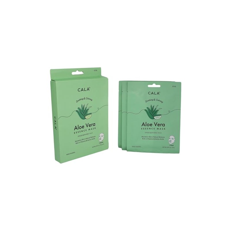 CALA - máscara para cara con escencia de aloe vera