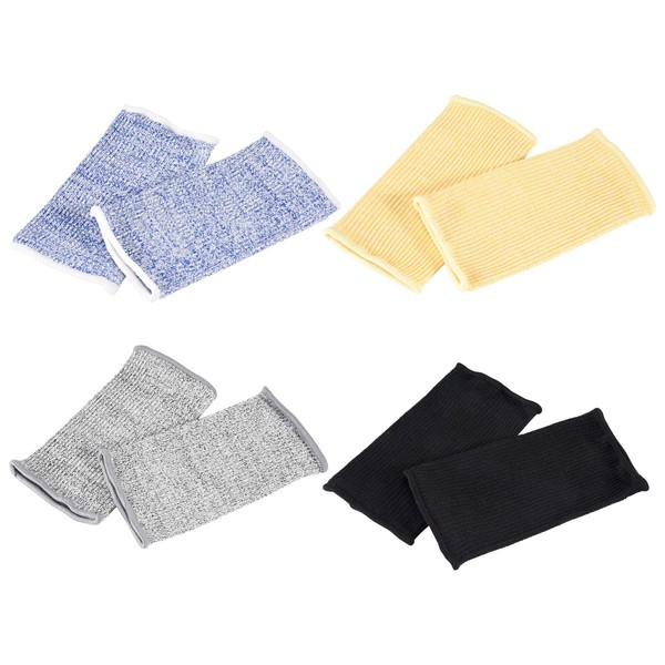 Iunipusy Forearm Protection, 4 Pairs Anti-Cut and Fireproof Arm Protectors,