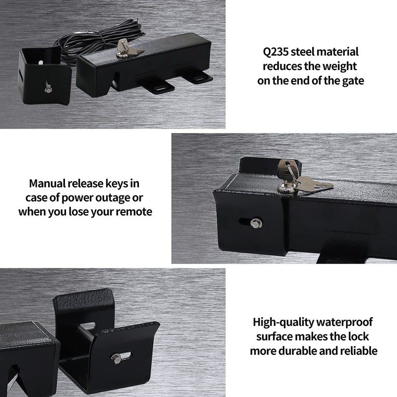 TOPENS ET24 Automatic Electric Gate Lock for DC 24V Swing