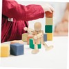 COHEALI 20 pcs Joint Wooden Figurine Doll Models Unfinished Blank