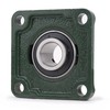 XIKE 2 Pcs UCF206-18 Bore 1-1/8" Pillow Block Square Flange