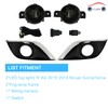 ILAMP Fog Lamps Assembly with LED Compatible with 2015-2019 Nissan