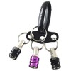 Besttool BTH-3VBL Vest, 3pc Bit Holder, Oval Carabiner + 3 Hole Plate, Violet