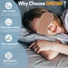 GNEGNI LIFE Heated Eye Mask,Smart Temperature&Timer Control, USB Soft Cotton