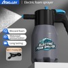 aokway Electric Foam Sprayer Car Wash, Pump Sprayer Battery Powered