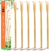 NICEMOVIC 6 Pack Wooden Bamboo Back Scratcher for Men Women