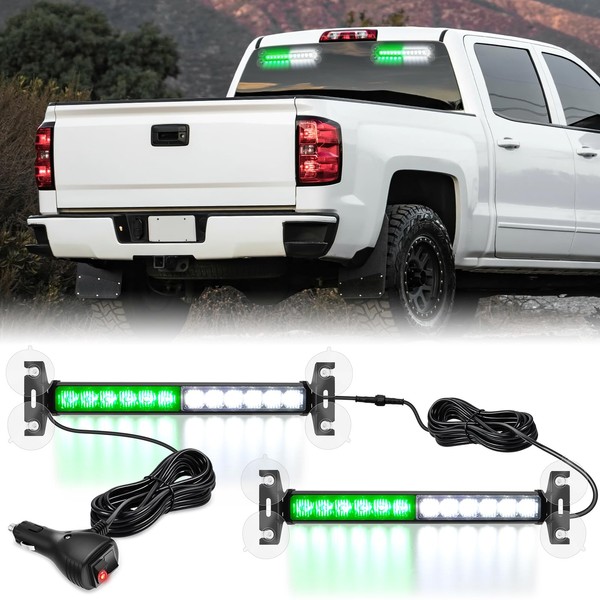 Nilight Nilight 24LED Emergency Strobe Traffic Advisor Light Bar 2