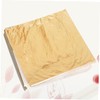 STOBOK 100pcs Imitation Gold Foil Paper for Arts and Crafts