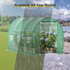 Greenhouse, 10’x7’x7’ Walk-in Greenhouse Heavy Duty Tunnel Greenhouse with 6