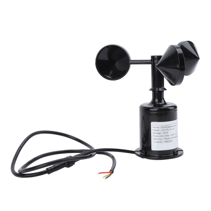 Wind Speed Anemometer High Accuracy 5V Wind Speed Monitoring Sensor
