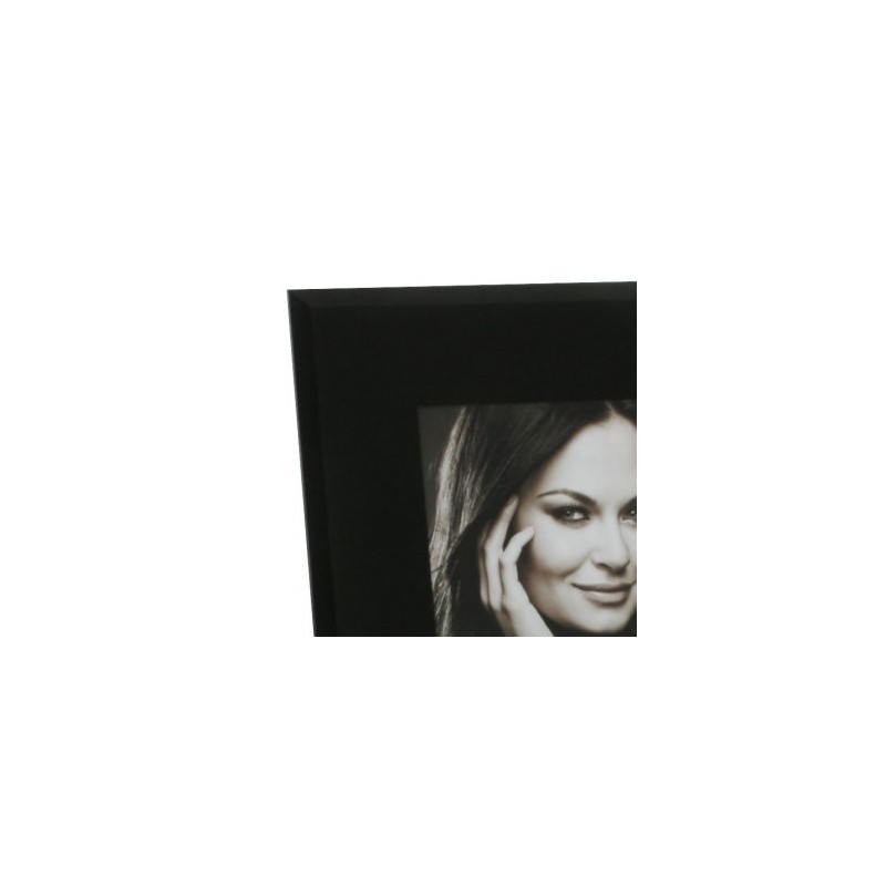 Black Glass 4" x 6" Photo Frame