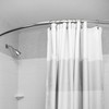 Shower Curtain Rings, OEH Shower Curtain Hooks, Rust-Resistant Metal Shower