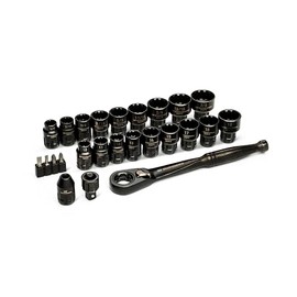 GEARWRENCH 25 Piece 3/8" Drive Pass Through Ratchet and Socket Set | GWX6PT25