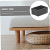 ORFOFE 8pcs Rectangular Furniture Table Foot Cover Caps Chair Leg