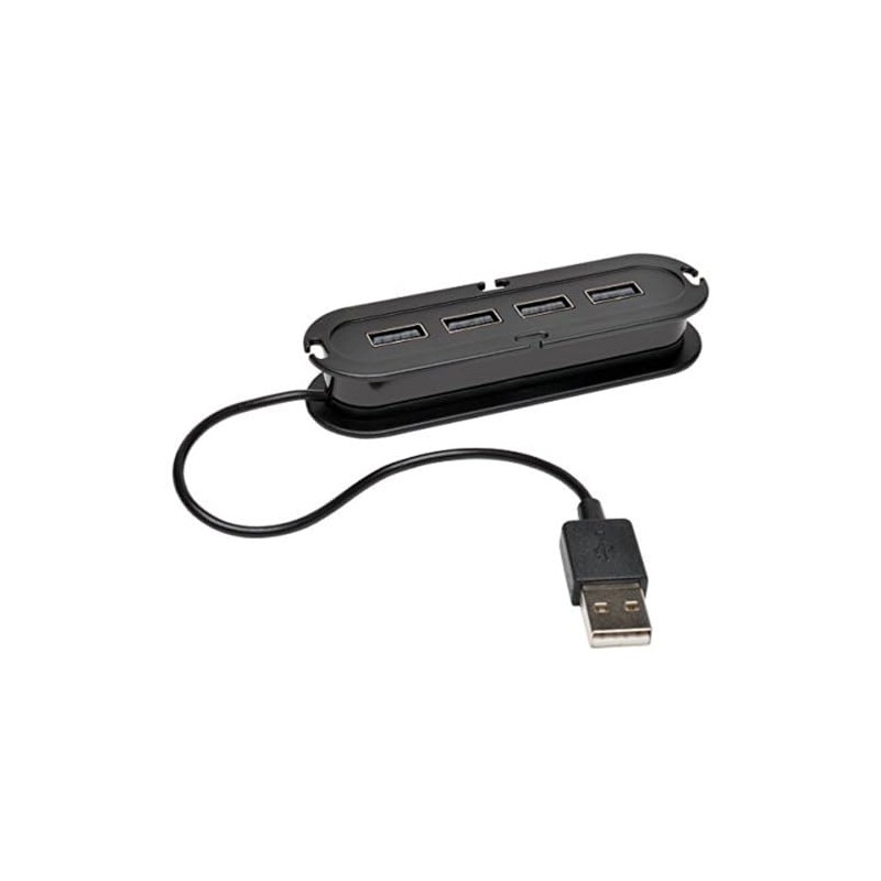 Eaton Tripp Lite 4-Port USB 2.0 Hi-Speed Ultra-Mini Hub (U222-004)