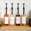 Demi's Home 25.4 oz 750 ml Glass Coffee Syrup Dispenser