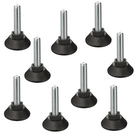 Adjusting Screw M10 Adjustable Feet Heavy Duty Adjusting Screw M10 x 30 mm Load Capacity 500 kg Furniture Screw for Table Legs, Cabinets and Much More Made in Germany Pack of 10 – Adjusting Screw