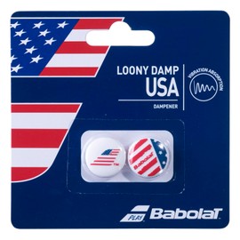Babolat Loony Damp US X2 Stickers, Adults Unisex, Country (Multicolor), One Size