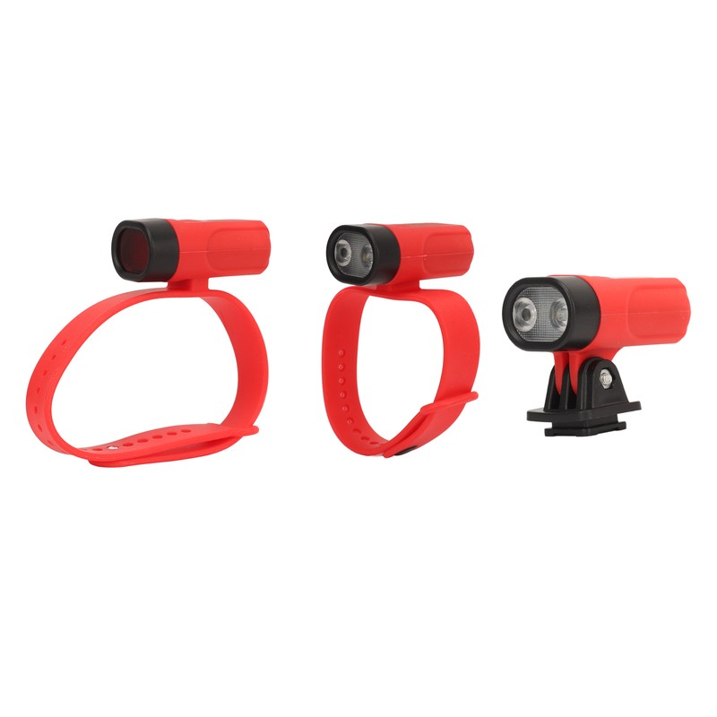 3Pcs USB Rechargeable Wrist Band Torch Wrist Ankle Light Flashlight