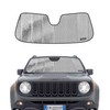 Pigenius Windshield Sun Shade for Jeep Renegade 2015-2023,Front Window Sunshade