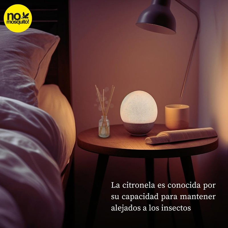 Pack 3 Aromatizante Repelente de Insectos con esencia de citronela.