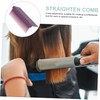 Baluue 2pcs Portable Hair Straightening Comb Attachments High Temperature Resistant
