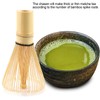 Natural Bamboo Tea Whisk Chasen Preparing Matcha Powder Brush Tool(72