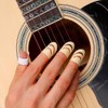 6Pcs Plastic Finger Picks for Guitar, Bass, Ukulele and Many