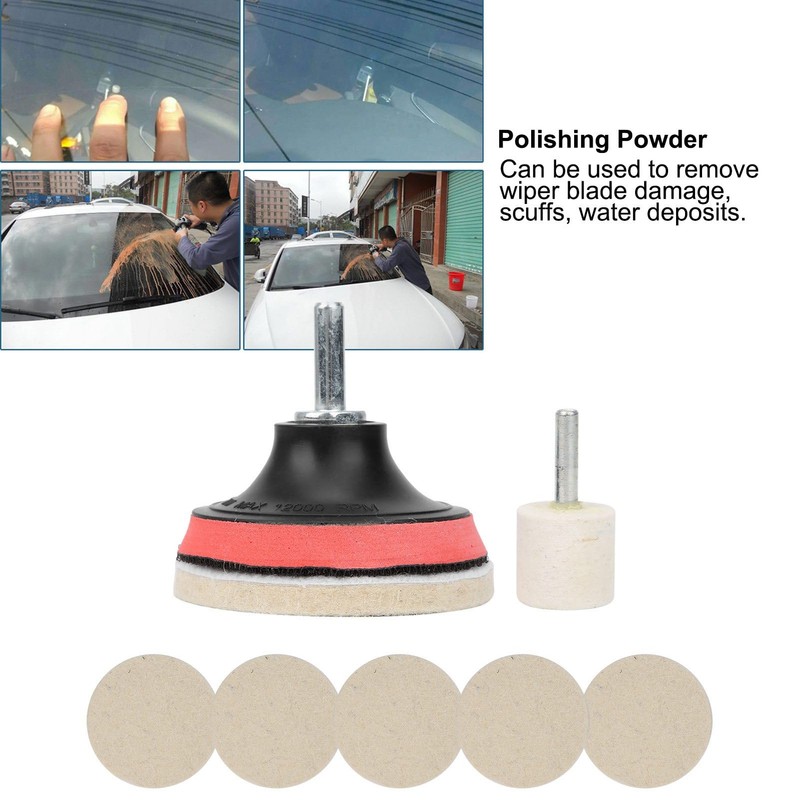 Espusta Car Glass Scratch Remover kit, 100g Cerium Oxide Powder