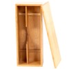 fieldlabo Bamboo Chopstick Case Chopstick Case Cutlery Case with Lid