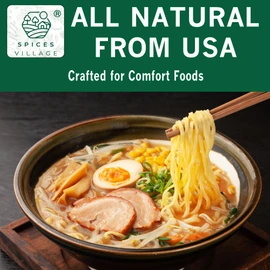 Spices Village Umami Seasoning, Umami Powder Mix of Mushroom Powder, Onion, Salt & Mustard, Ramen Seasoning, 4 oz, Non-GMO, Kosher, Resealable Bag