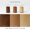 ideaco Mini TUBELOR rosewood Trash Can Round Shape 1.2L Diameter