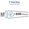 Avery Durable View 3 Ring Binder, 3 Inch Slant Rings,