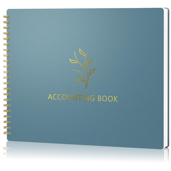 AKONEGE Accounting Ledger Book for Small Business Bookkeeping Personal Use,