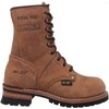 Ad Tec womens Logger Boot, Brown, 10 US