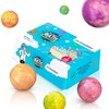 6-Pack Fun & Fizzy Bath Bombs for Teens – Vibrant