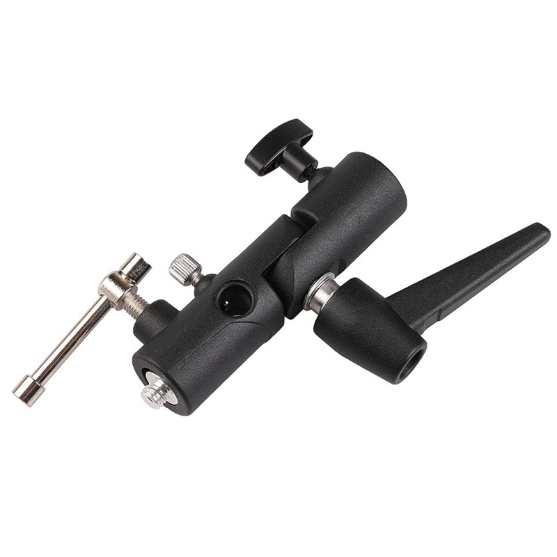Camera Fill Light Tripod Ball Head Metal Universal Flash Light