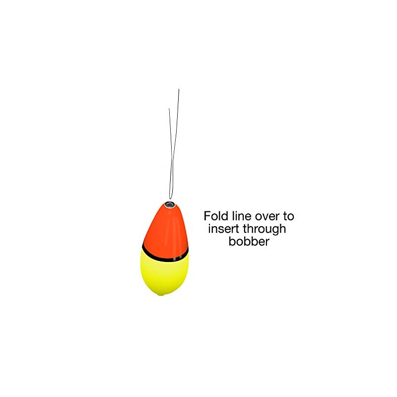 Thill Wobble Bobber - 1/16 oz., Orange/Yellow