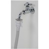 kakudai Machine for Water Supply Extension Hose 1 m one-touch