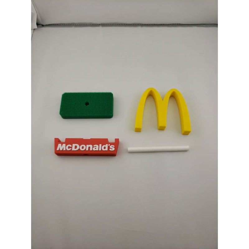 McDonald's New 3D Printed: McDonald’s Sign Advertising Golden Arches Logo