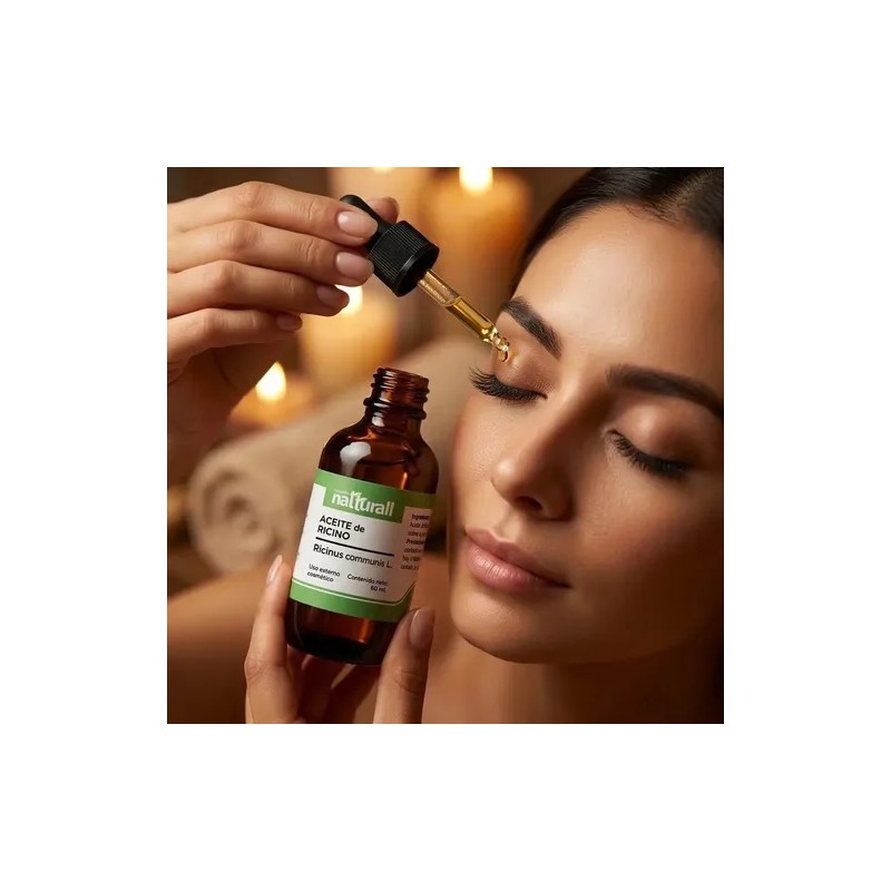 Aceite De Ricino Orgánico Puro Natural Prensado En Frio