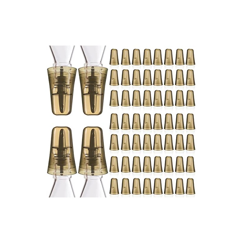 Chengu 60 Pieces Liquor Bottle Covers Pour Spout Covers Bar