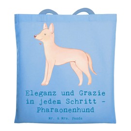 Mr. & Mrs. Panda Tragetasche Eleganter Pharaonenhund - Geschenk, Eleganz, Stolz, Hunderassen Eigenschaften, Strandtasche, Bewegungen, freundlicher