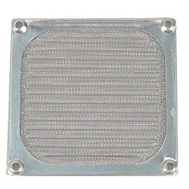 Unbekannt Fan Grille Aluminium Wire Filter 120 mm Silver