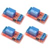Oiyagai 4pcs 5V 1 Channel Relay Module with Optocoupler Isolation,