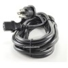 CablesOnline 15ft Flat Plug AC Power Cord, Flat Right-Angle NEMA